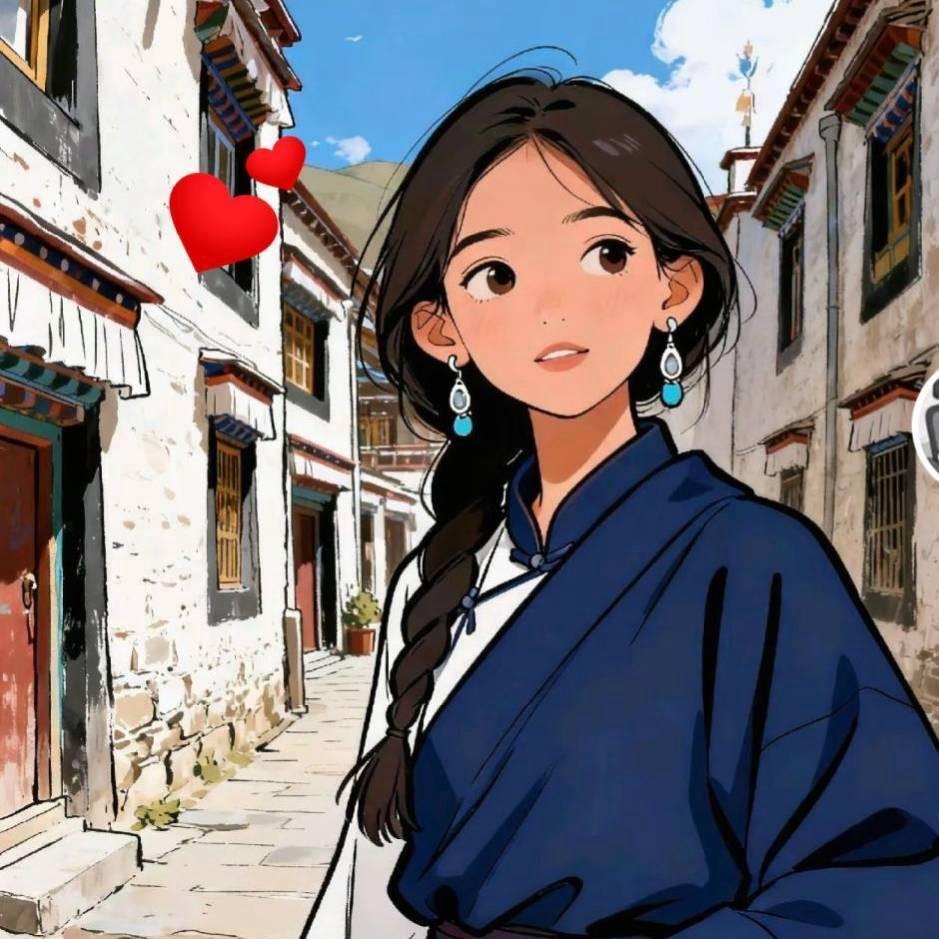 小卓玛在西藏卖汽车