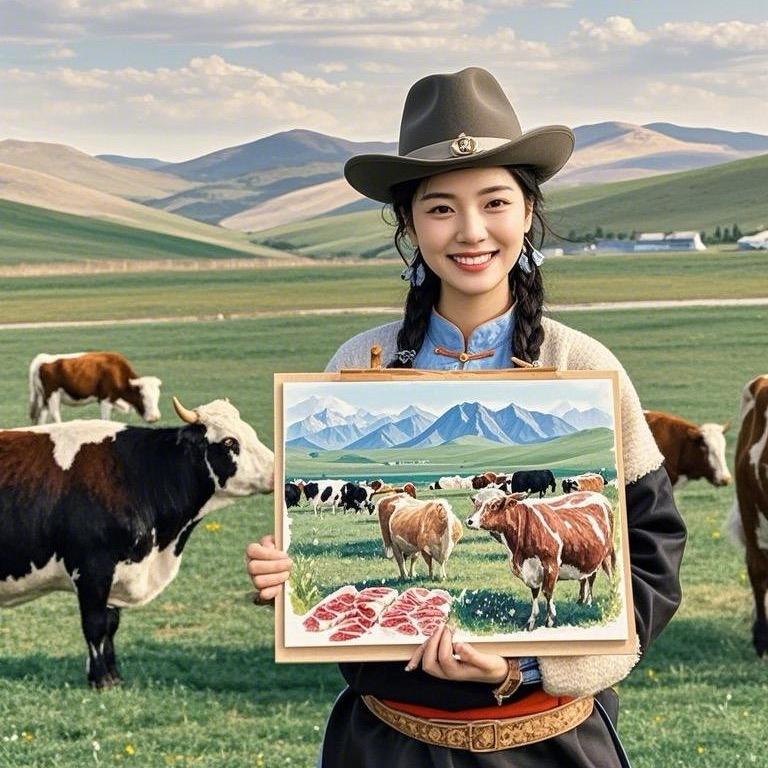 调色盘里的草原味道