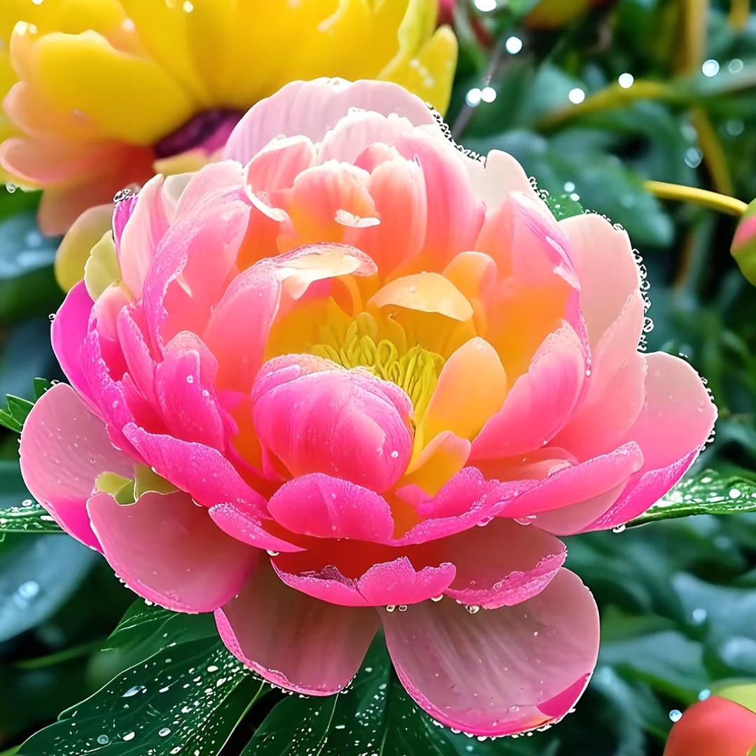 花开富贵红艳艳