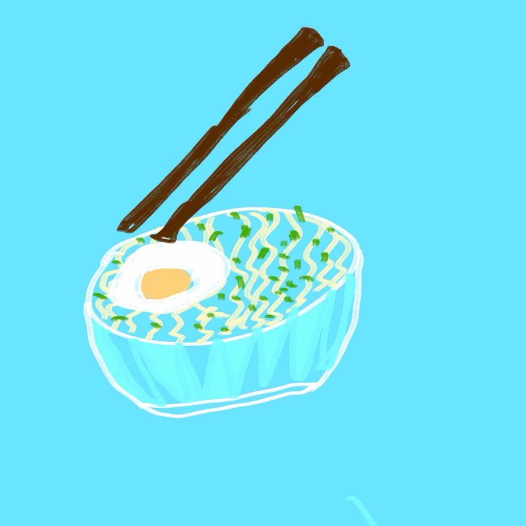 清水挂面配鸡蛋