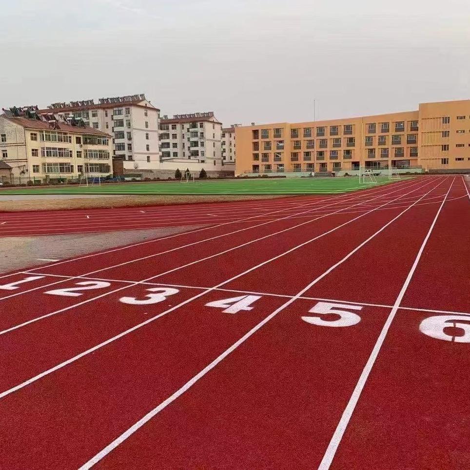 塑胶跑道篮球场改造体育材料厂木兰