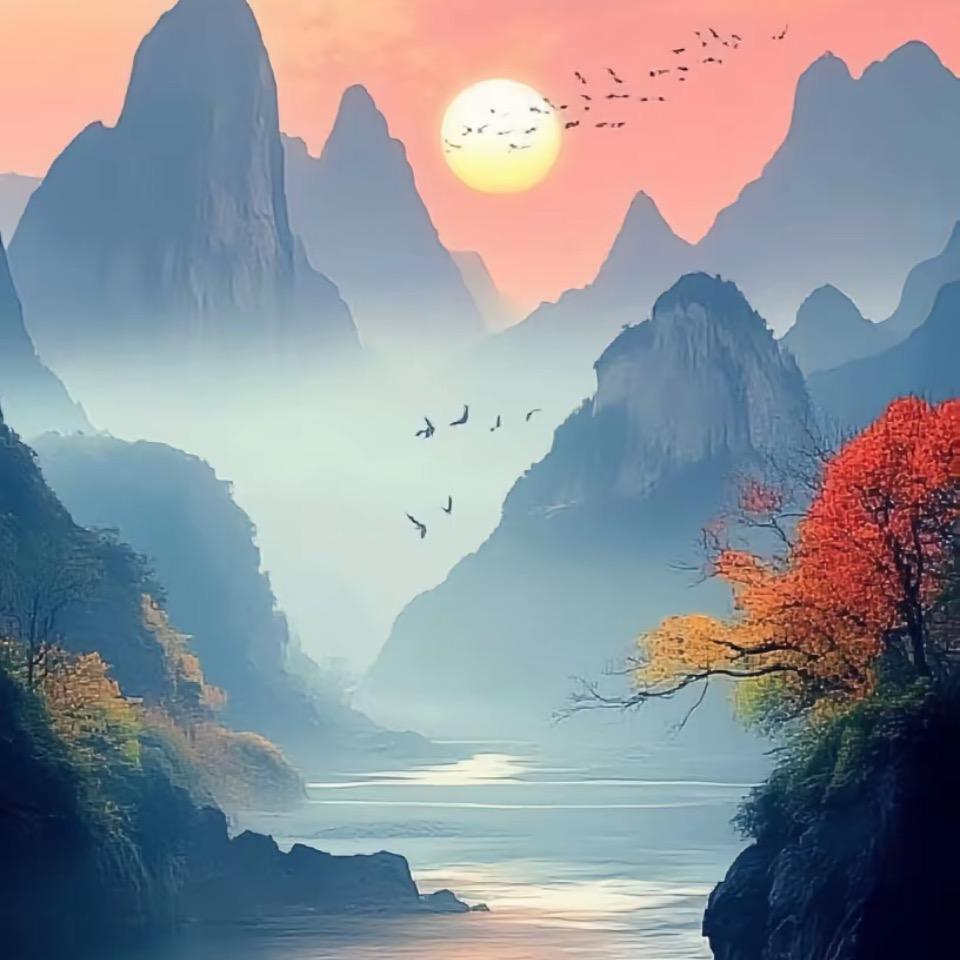 桥边红药
