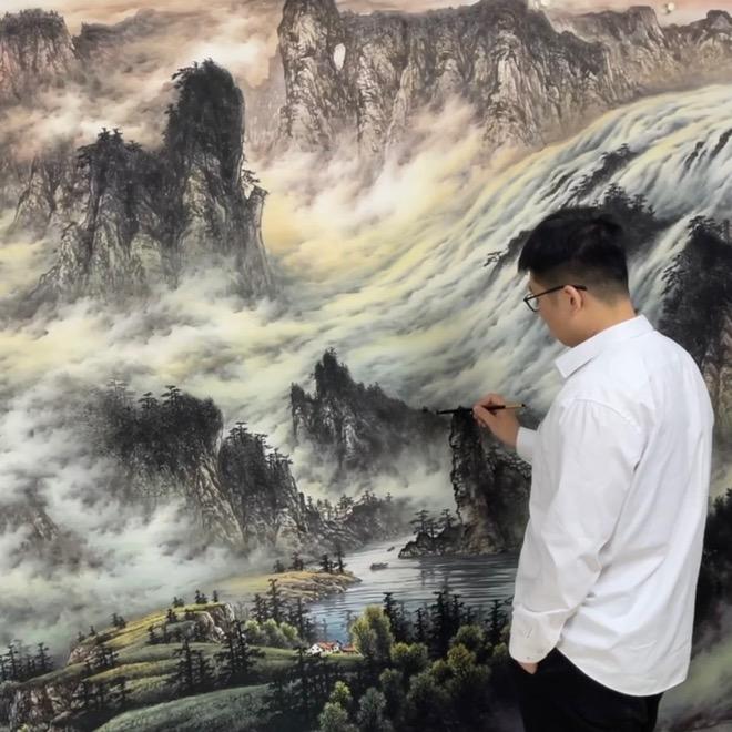 陈昱教你画山水