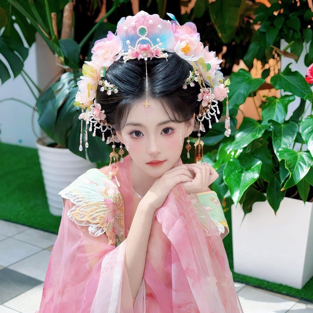 在西安化妆的小玉