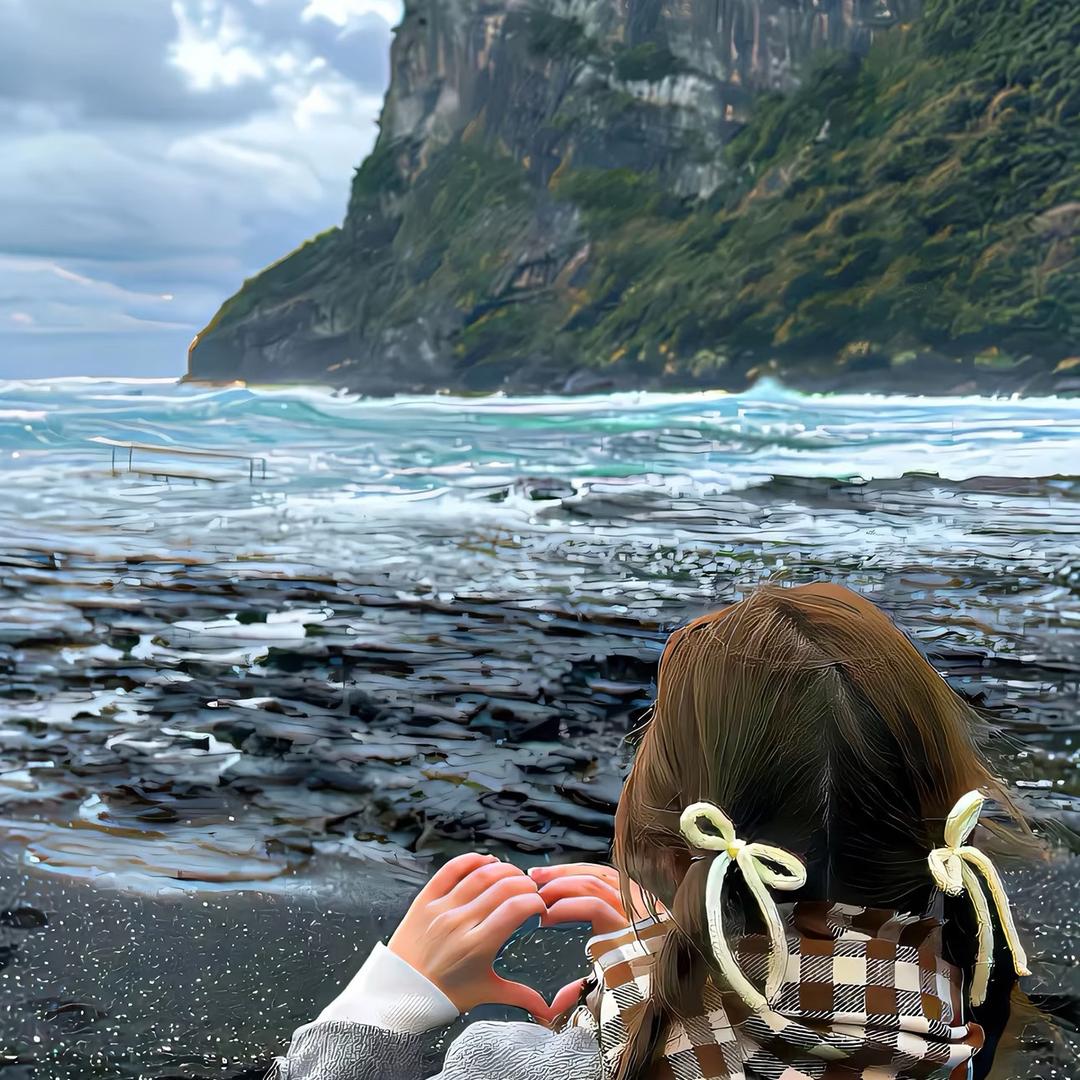 安静 .