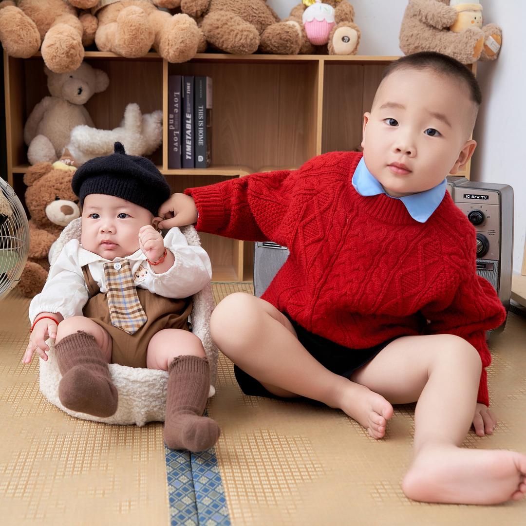 我的熙熙和洲洲👦👶🏻