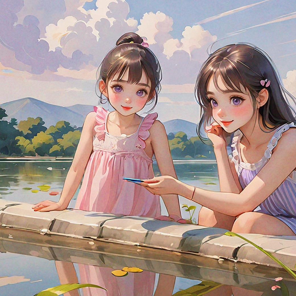 眼里有星河。