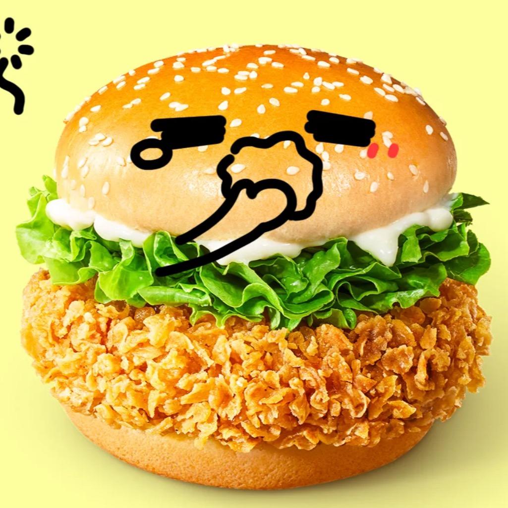 香辣鸡腿堡