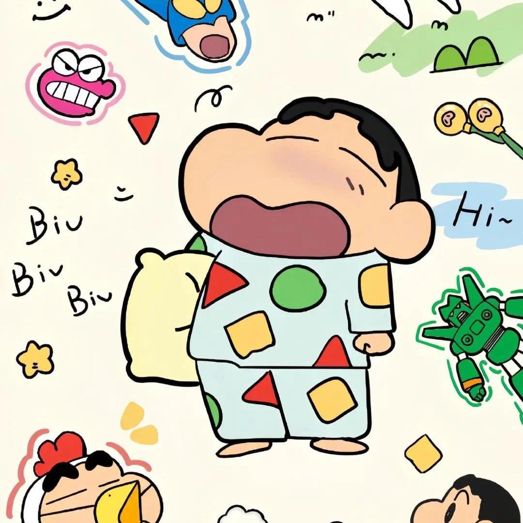 ･*:小新、没了蜡笔:*