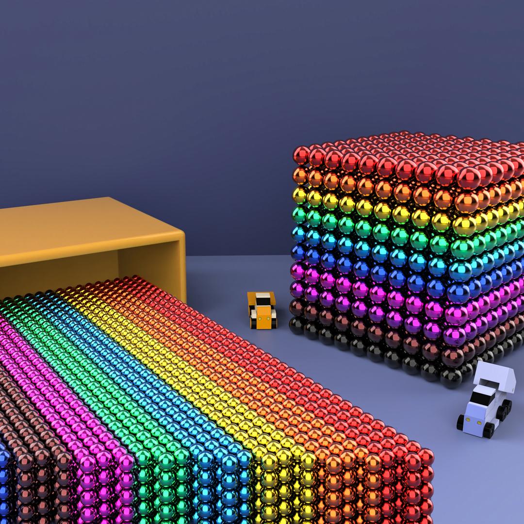 巴克球磁力棒玩具工厂店