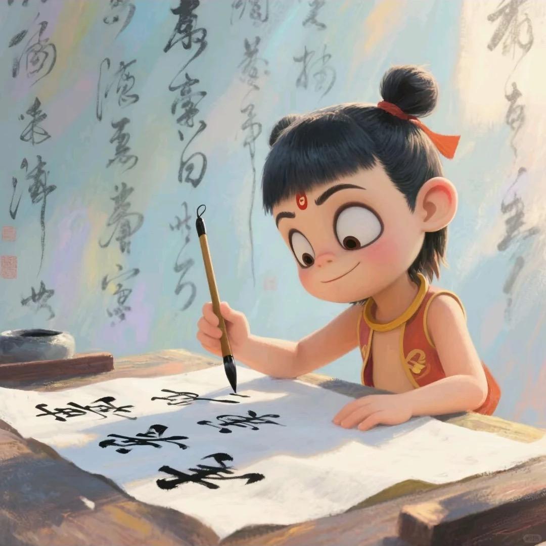 键盘手转行写书法