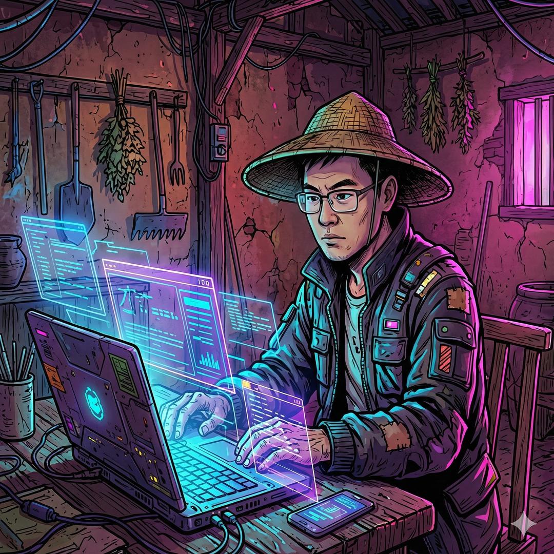 纯野生程序员老韩