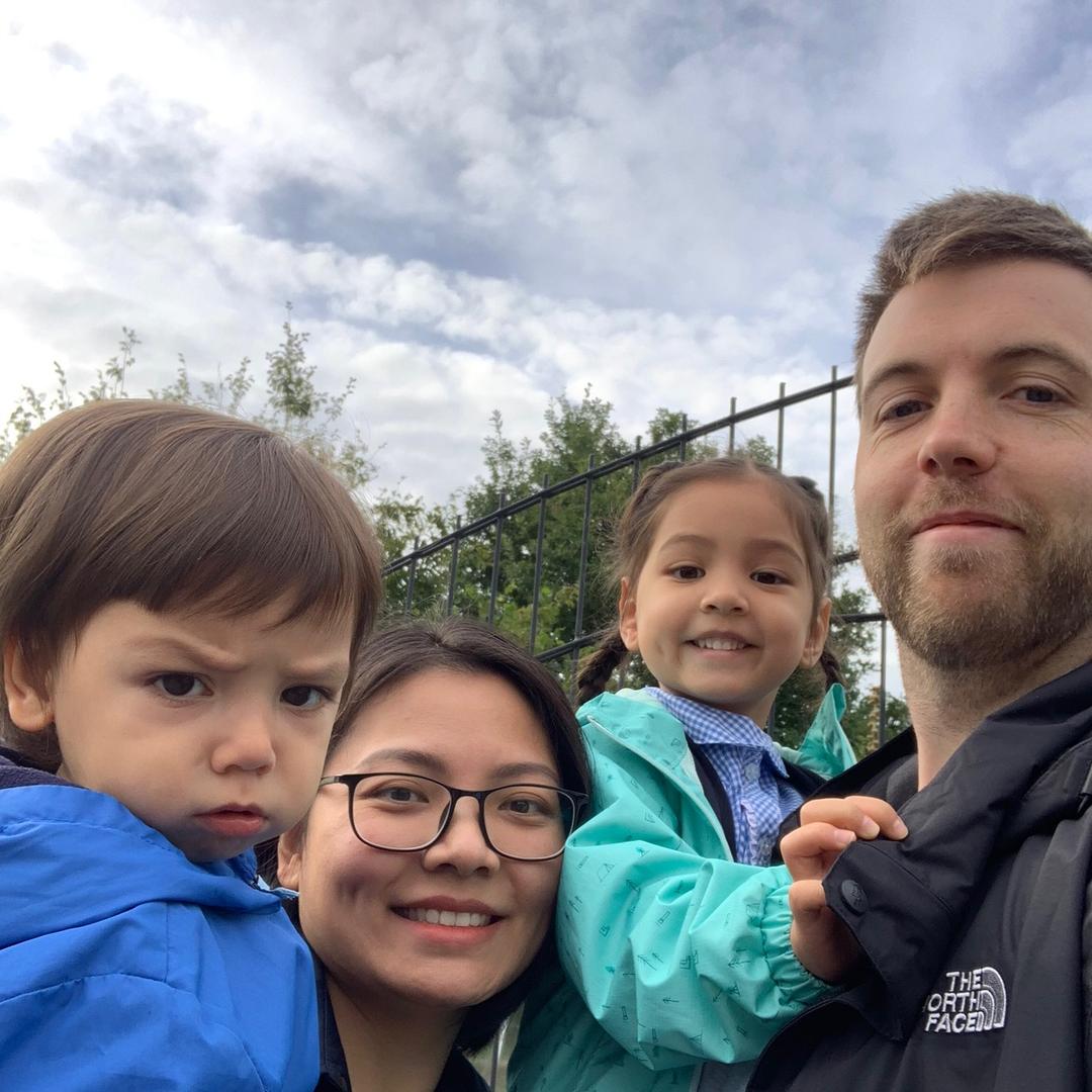 狮狮一家在英国