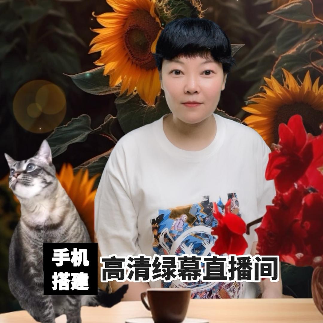 桂圆儿⁴²³绿幕直播场景搭建13:30