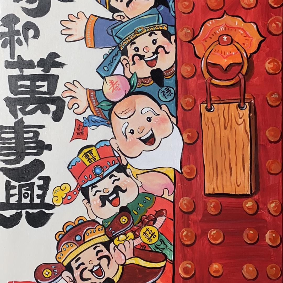 九玺化妆美甲场景布置