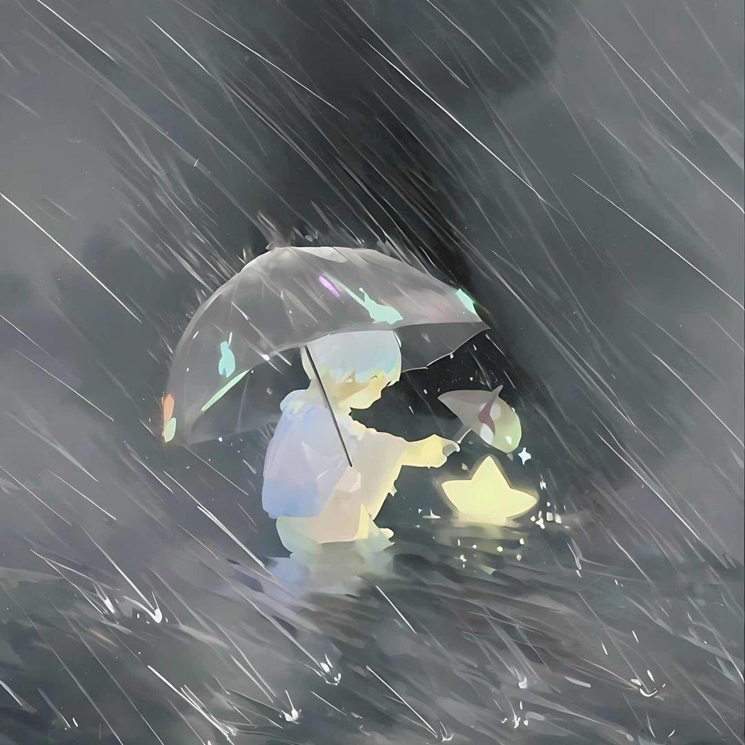 下雨不打伞