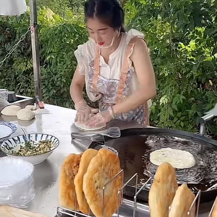 芹芹葱肉饼