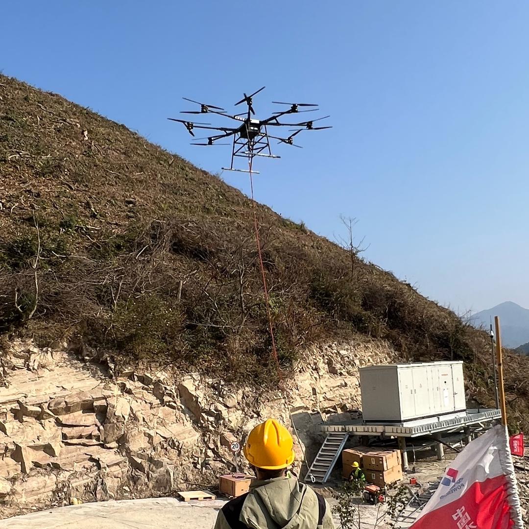 福建大载重无人机张师傅