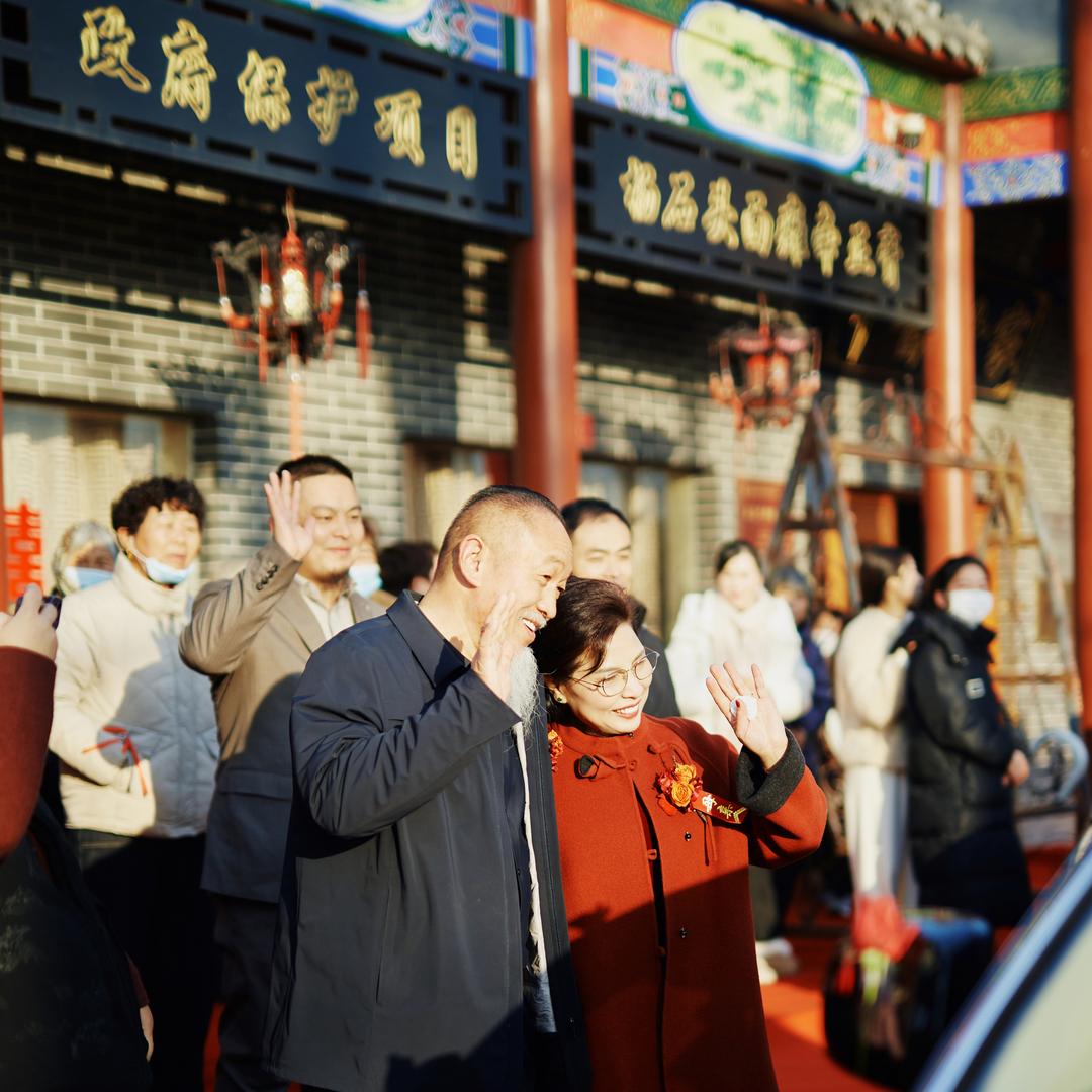 杨石头面瘫牵正膏传承人杨天祥母亲