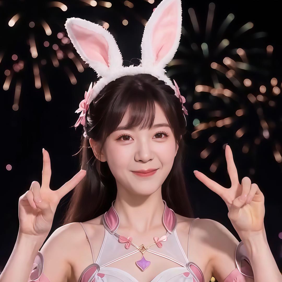 -拍照只会比耶酱