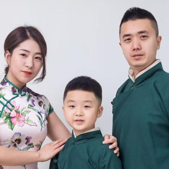 言言宝子一家人