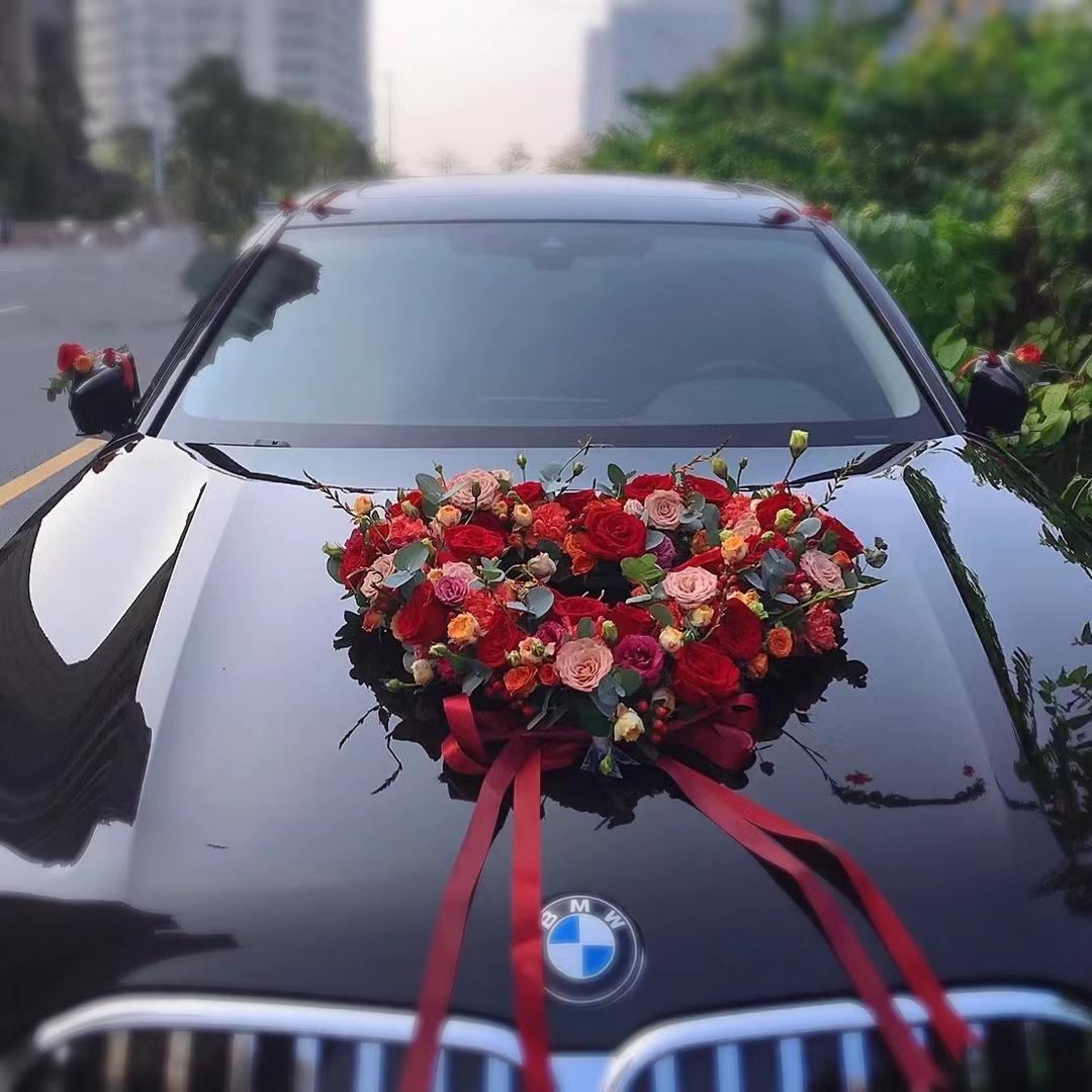 社旗高端婚庆车队 鲜花 大中小挖机租赁