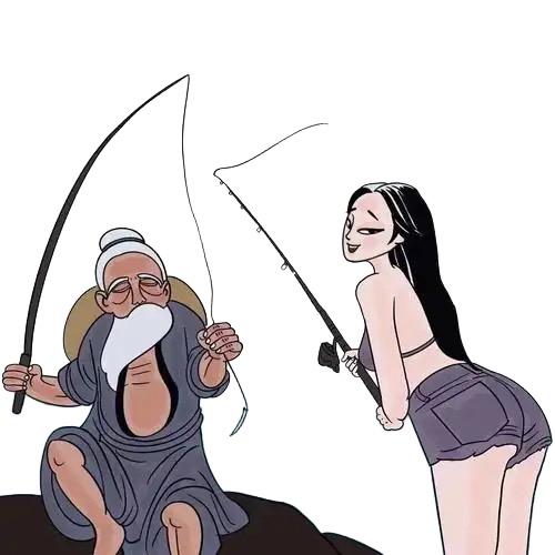 老鮽钓点小鱼.