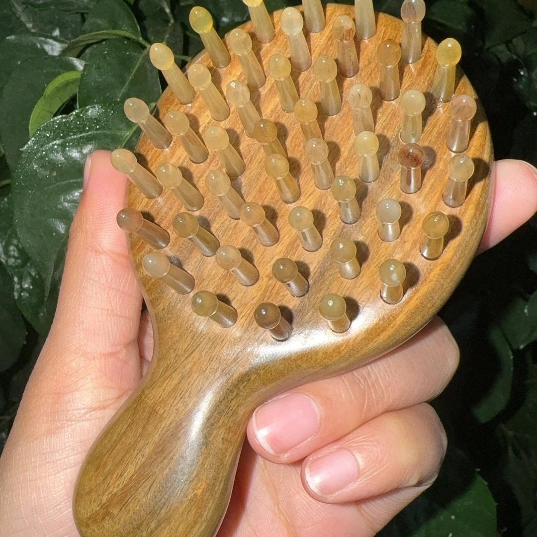 木婉锦檀木梳