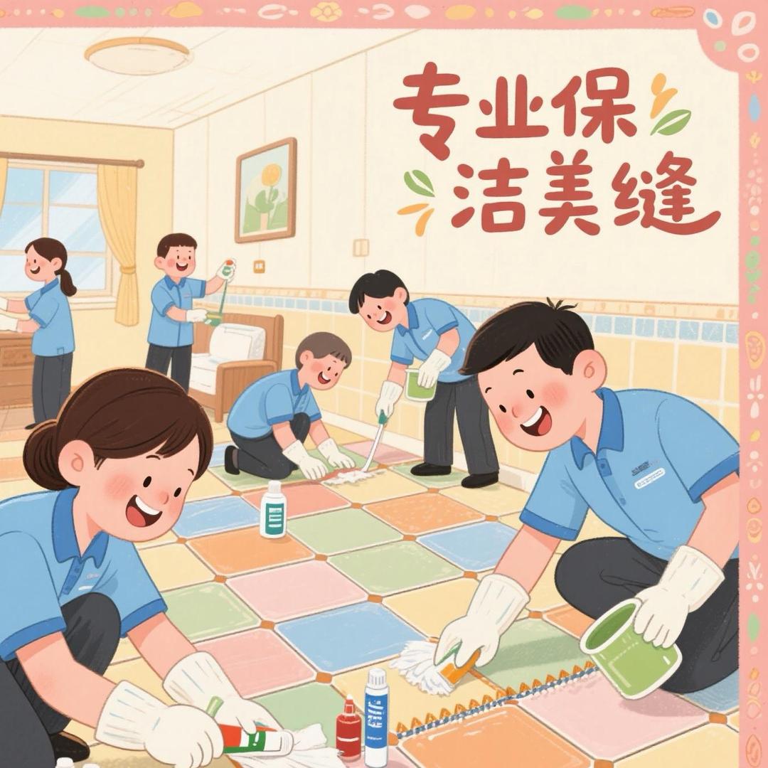 九江专业美缝+保洁