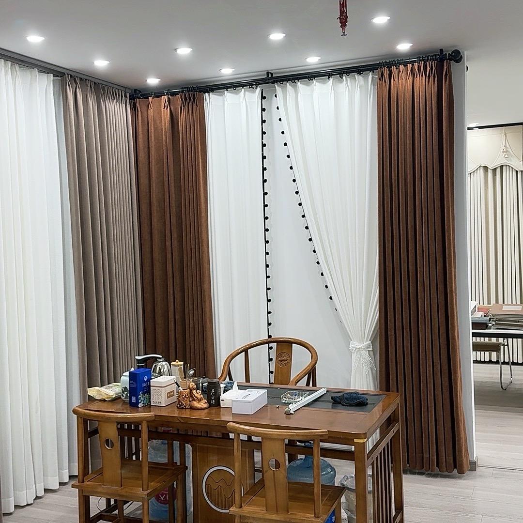 忠诚窗帘成品加工厂