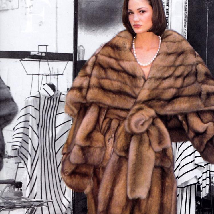 月岛雯Vintage中古皮草