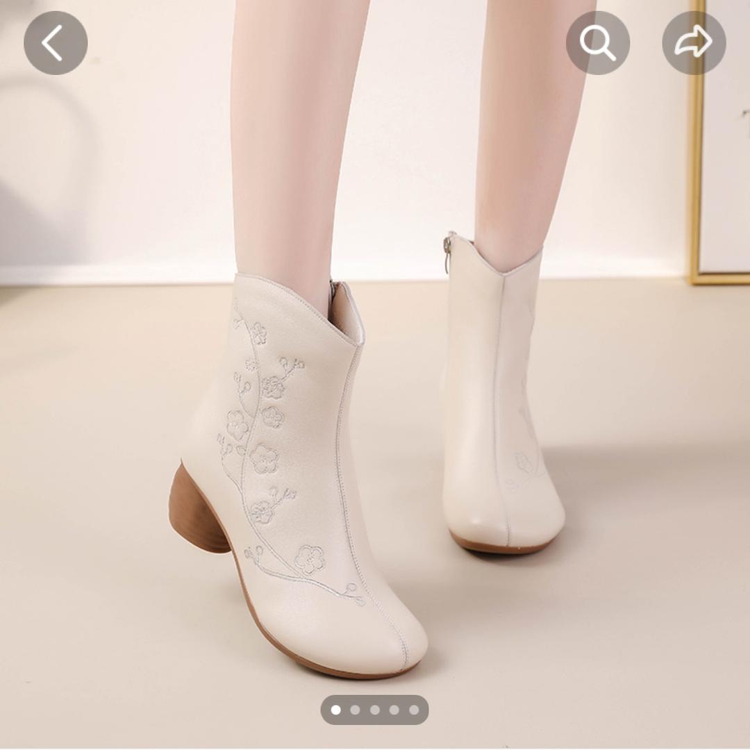 大妹复古手工女鞋