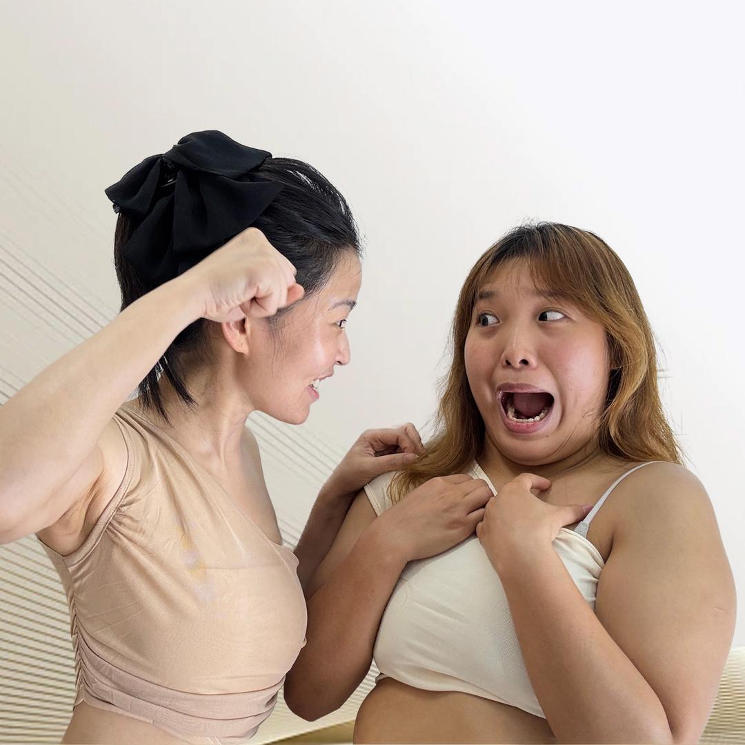 闺蜜爱揉腹
