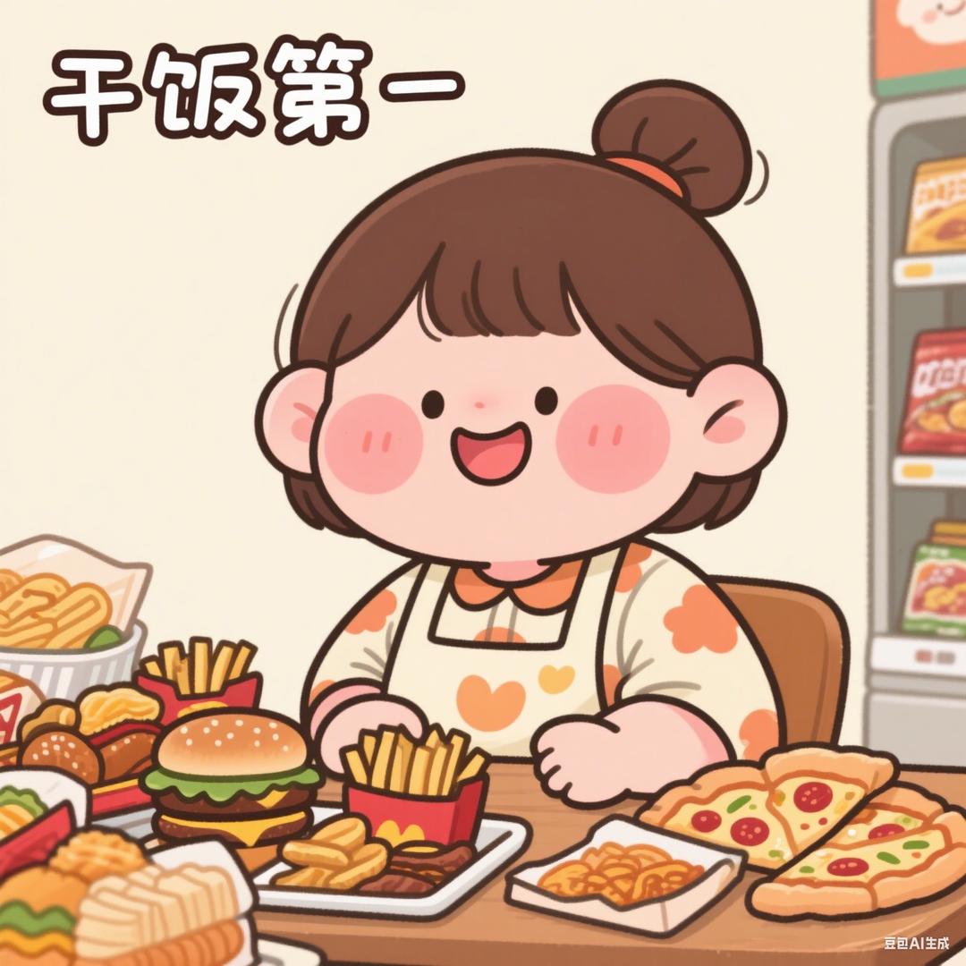 胖胖干饭