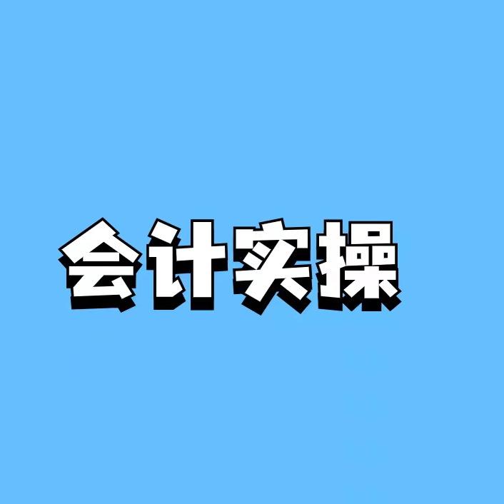 会计实操安子老师