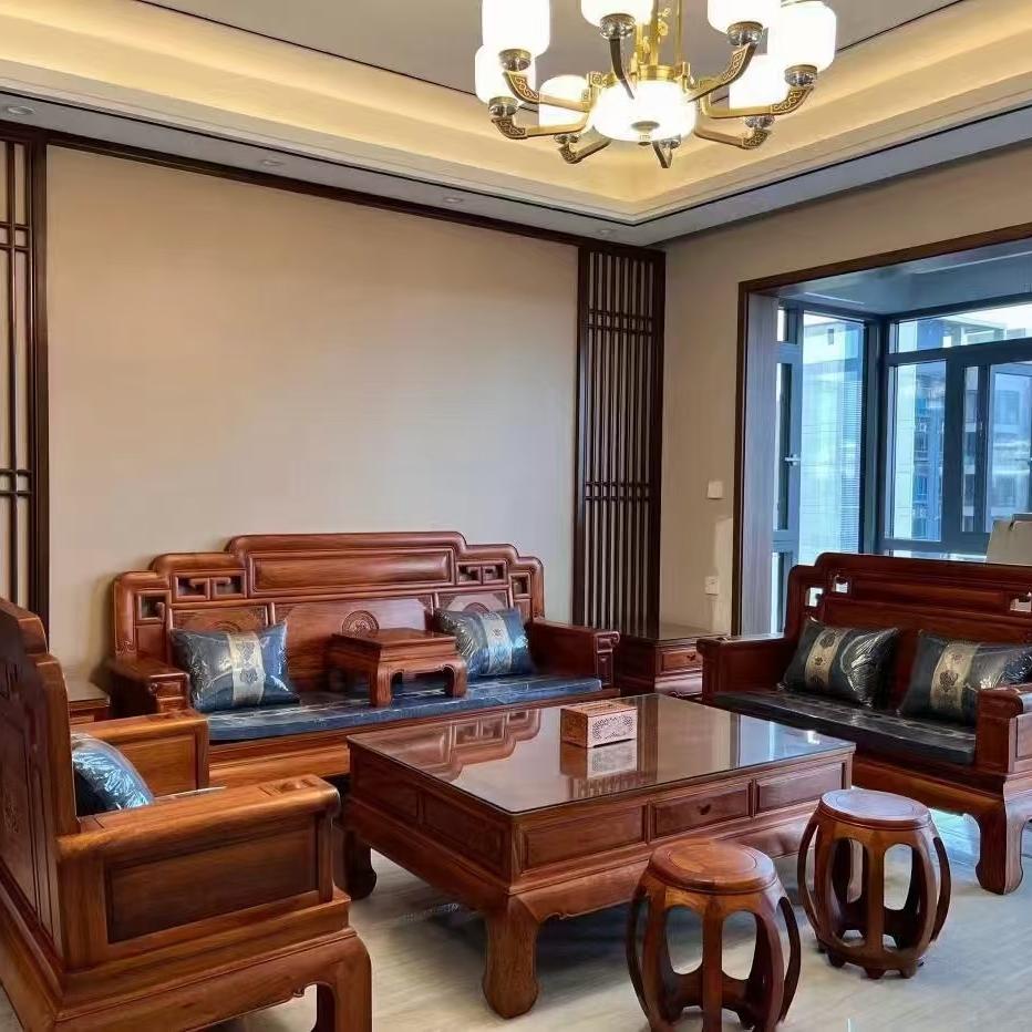 瑞藤老榆木家具