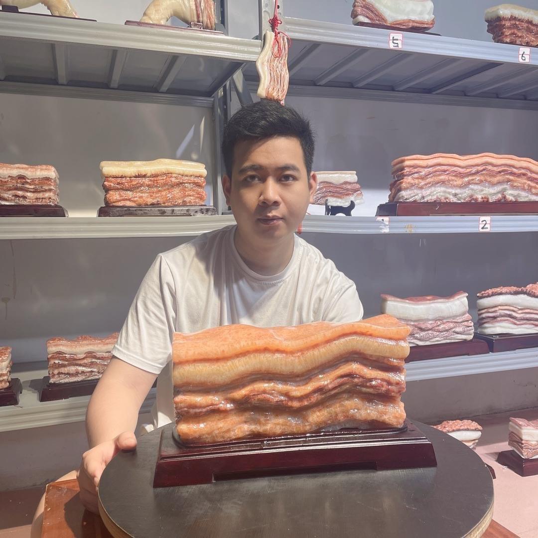 小蒙天然猪肉石