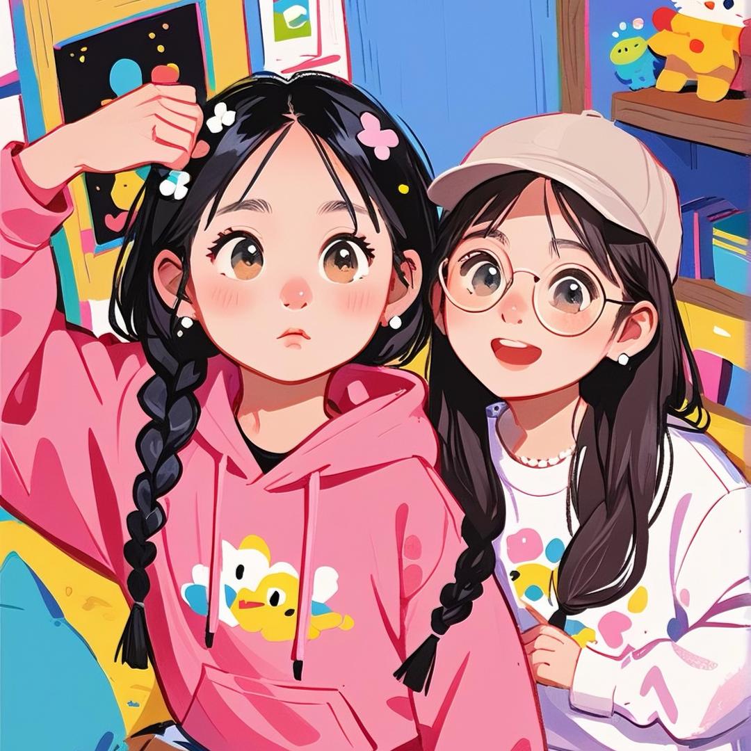 我们俩👭