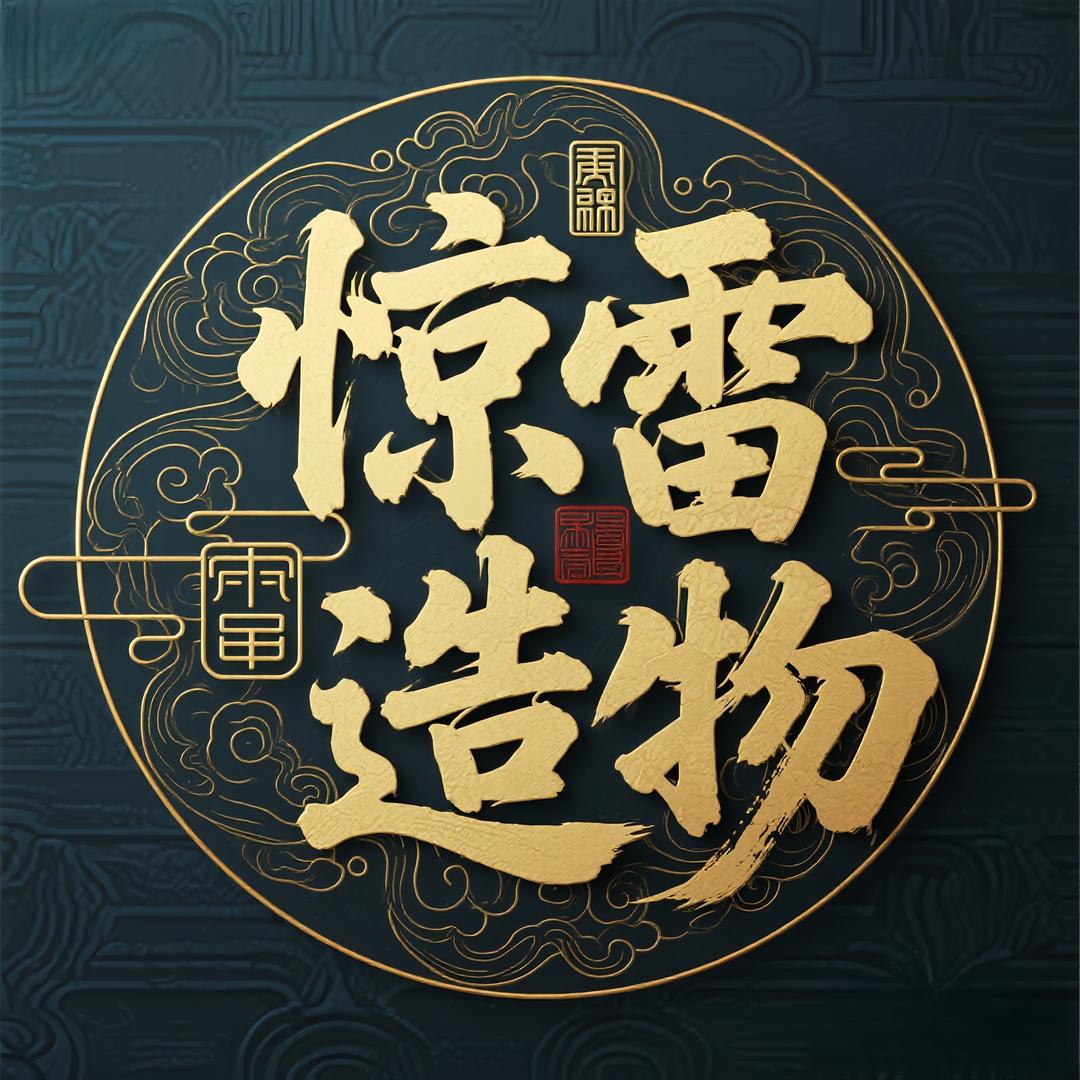 惊雷造物雷击木