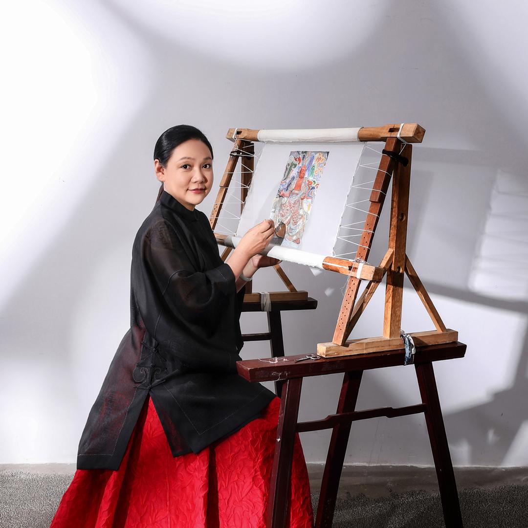 邹英姿滴滴绣刺绣艺术工作室