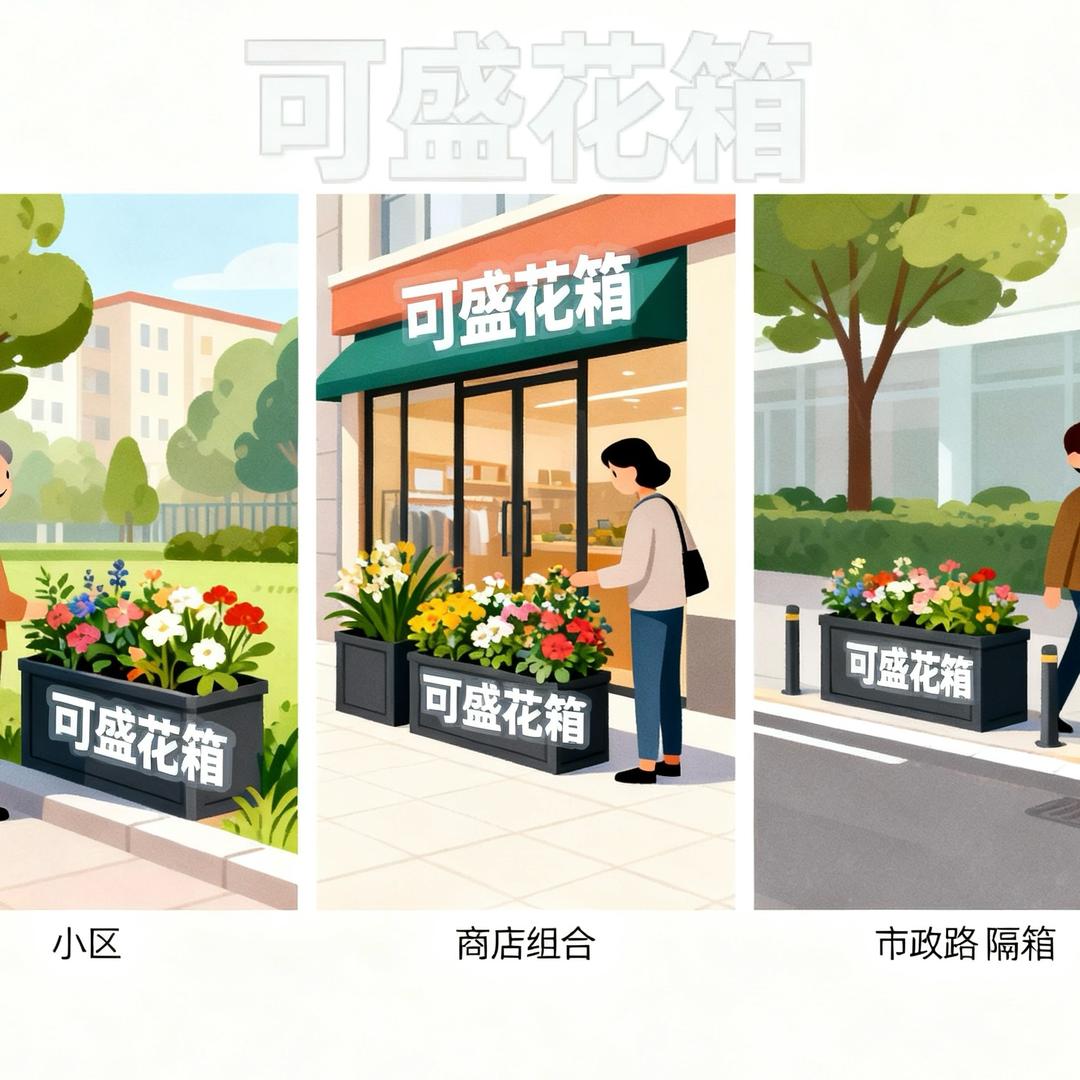 四川 |镀锌 |金属镁泥花箱厂家|可定制