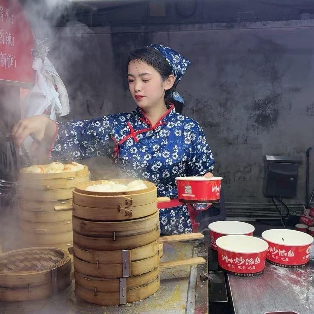 燕子炒包子