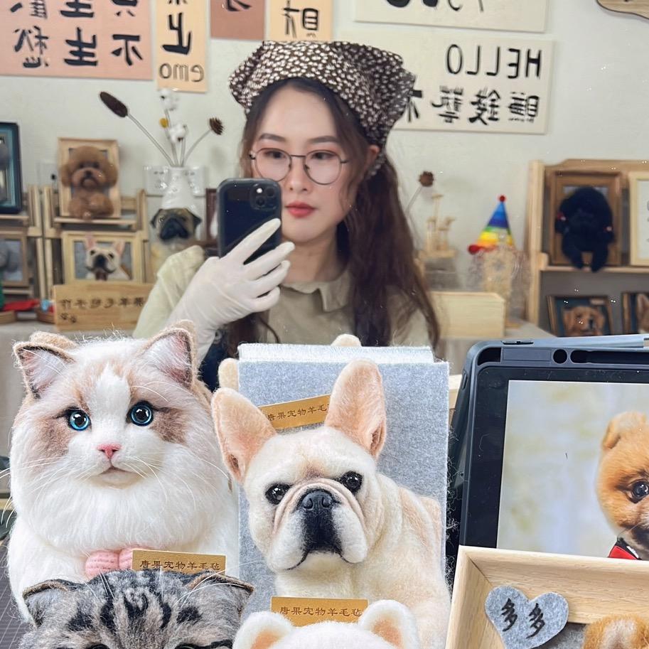 唐果宠物羊毛毡手作小课堂
