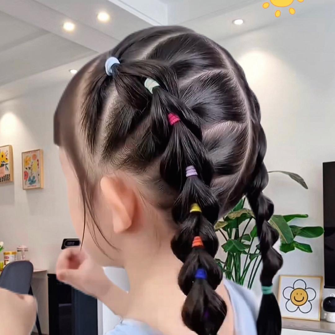 汐汐儿童编发