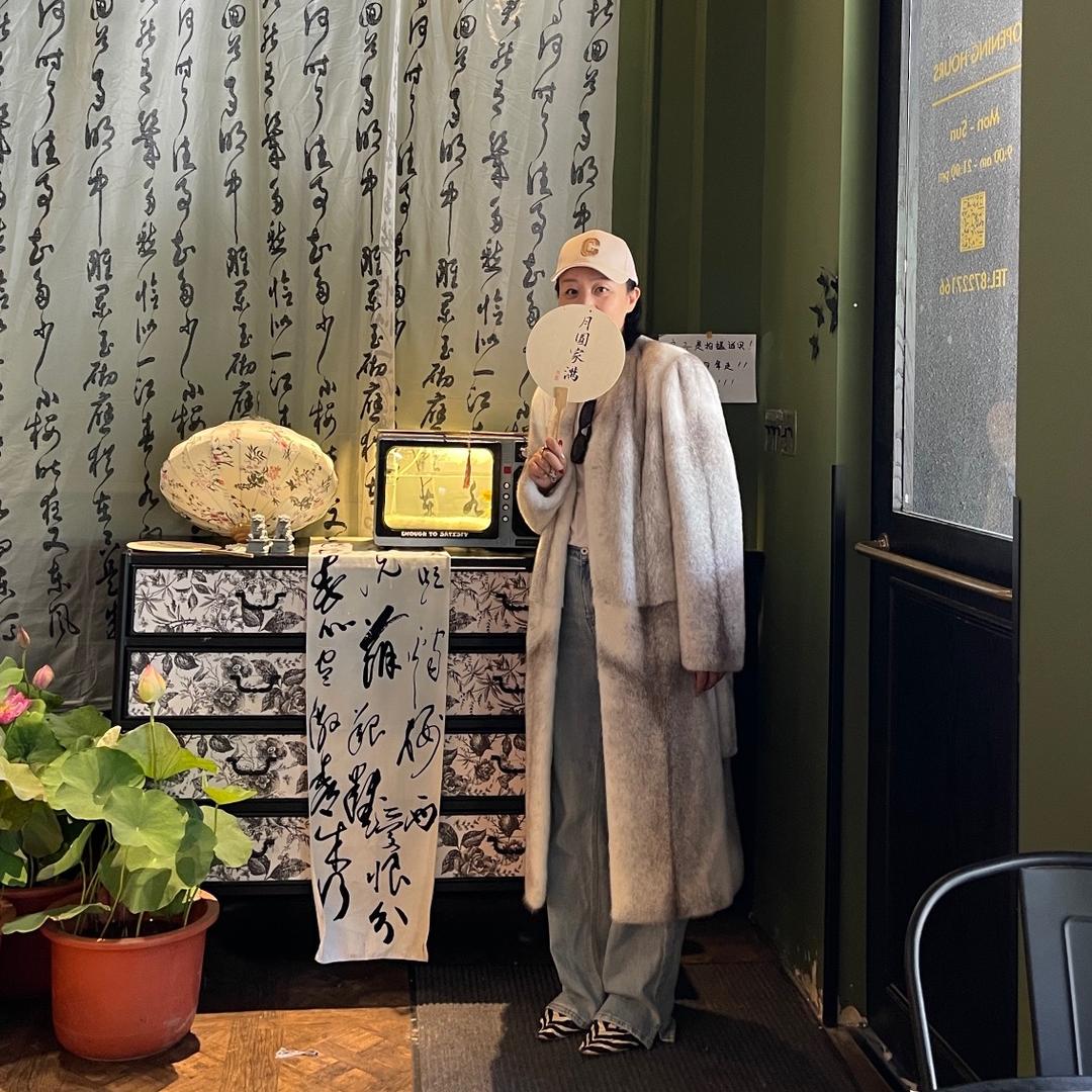 盈饶服饰海宁红姐嵿奢皮草女装大号