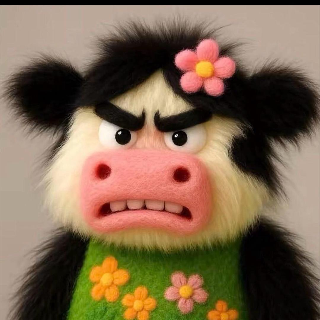 整天吃的饱饱🐮