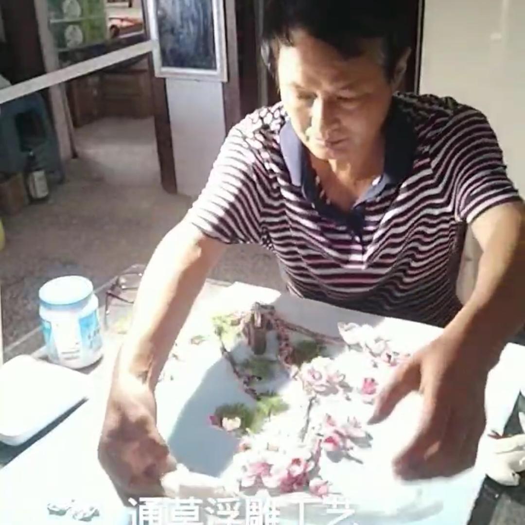 通草堆画（下午6: 10直播）