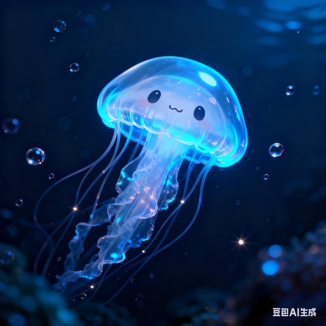 ෆ深海里的小水母