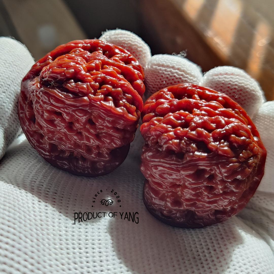 杨👉承德密纹红玛瑙