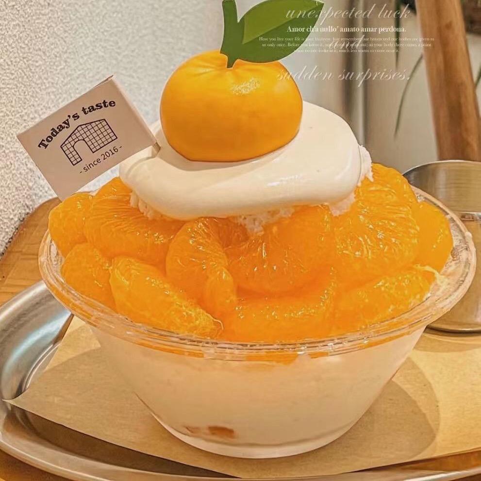 化吉雪冰甜品